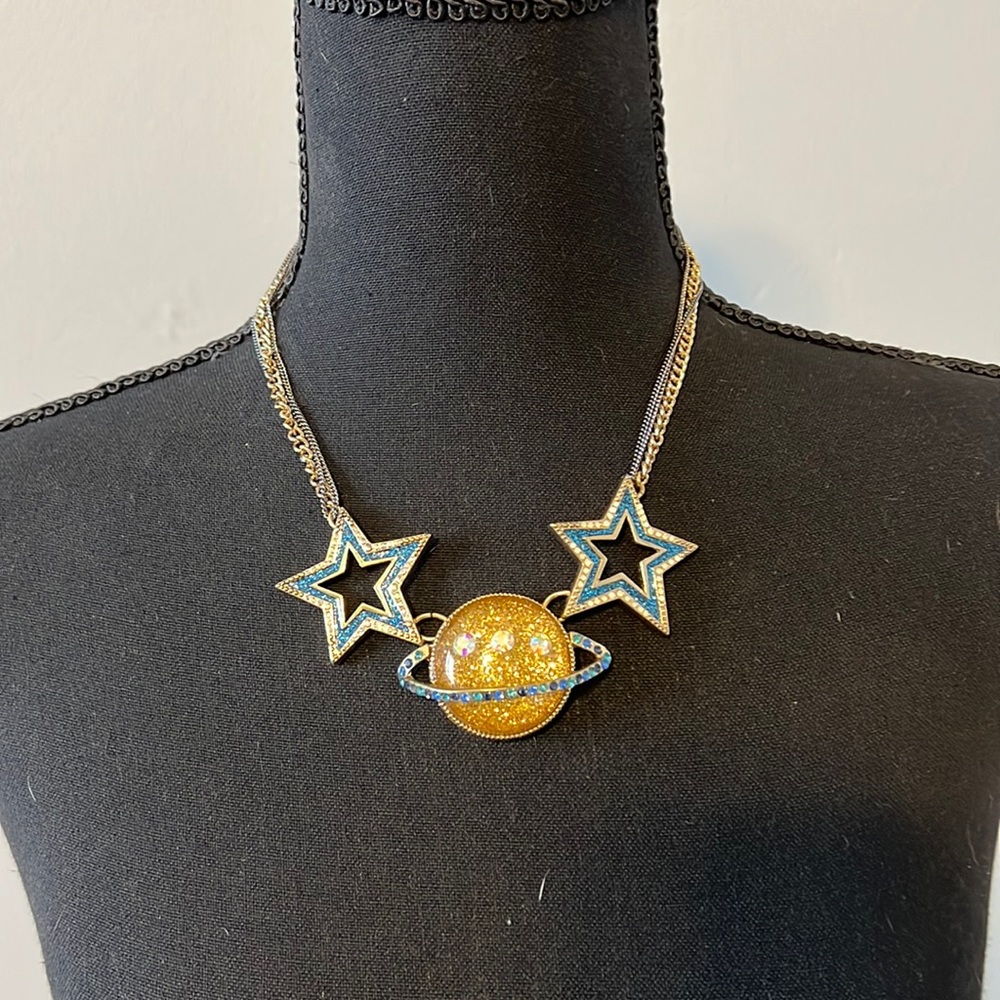 Betsey Johnson space necklace